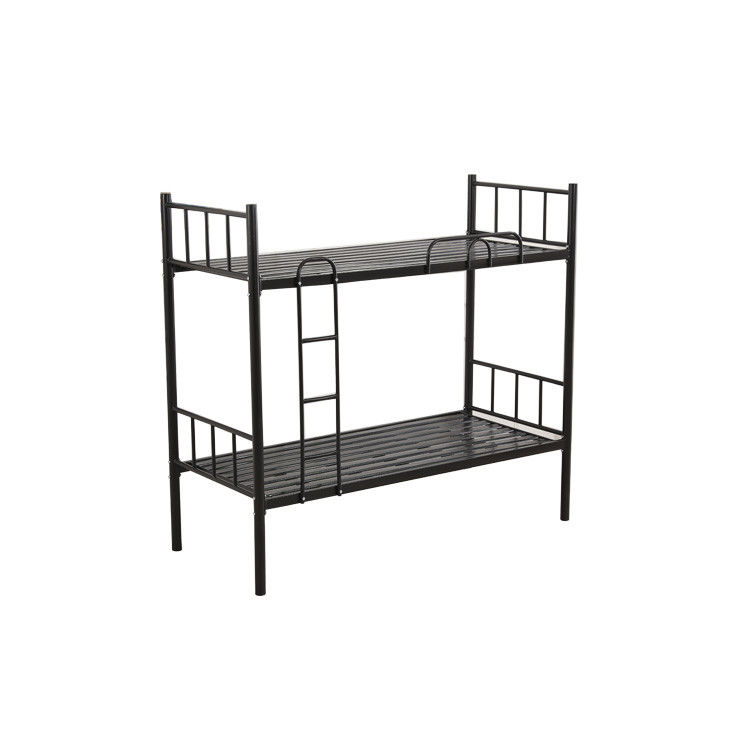 Black Strong Metal Bunk Beds, Stainless Steel Bunk Bed