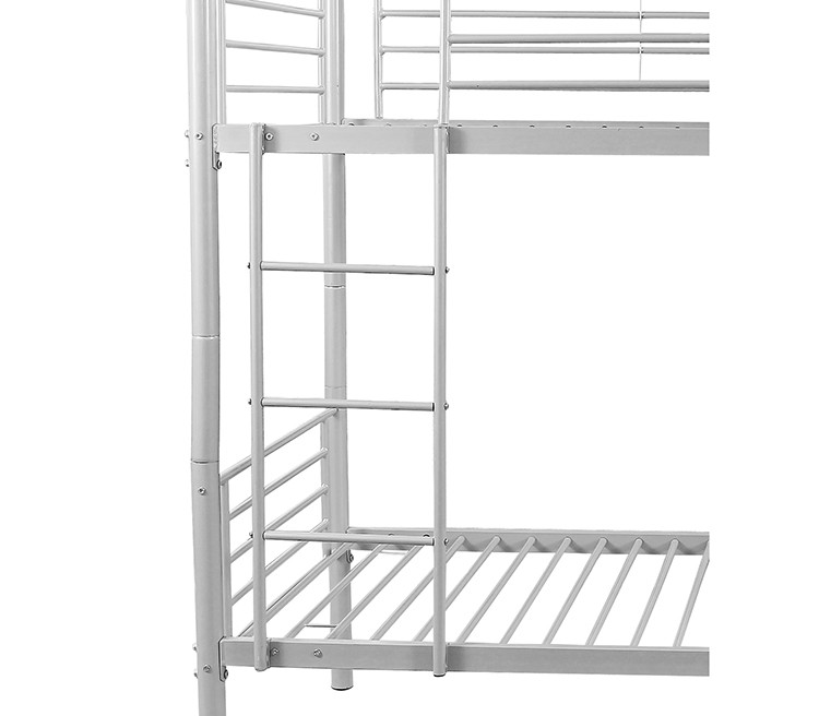 Furniture Steel Bunk Beds 0.6-1.5mm Thick Steel Pipe Comfortable For Children
