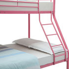 Custom Iron Tube Bed ,  Industrial Metal Bunk Beds Glossy Finish