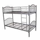 Two Single Iron Bunk Beds Optional Colour No Box Spring Needed ISO9001