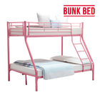 Mildew Proof Stable Steel Tube Student Bunk Bed , Dorm Style Bunk Beds