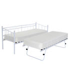 Multifunctional Wrought Iron Daybed Frame Twin Size Eco Friendly Finish