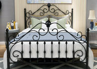 Home Modern 0.6mm Small Double Metal Bed Frame