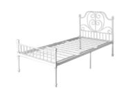 120kg Kids Single Bed Steel Frame With Headboard And Footboard