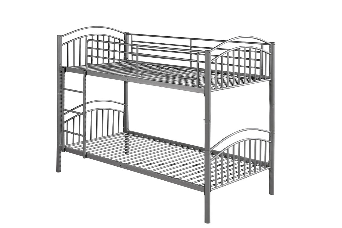 Dormitory Iron Bunk Beds Long Lasting Durability Fashion Design Easy Assemble
