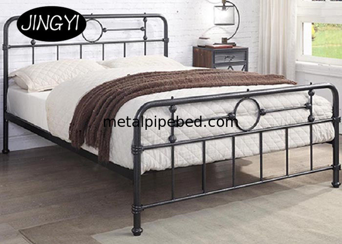 Wrought Iron Odm Luxury King Bed Frame, Rod Iron Bed Frame King