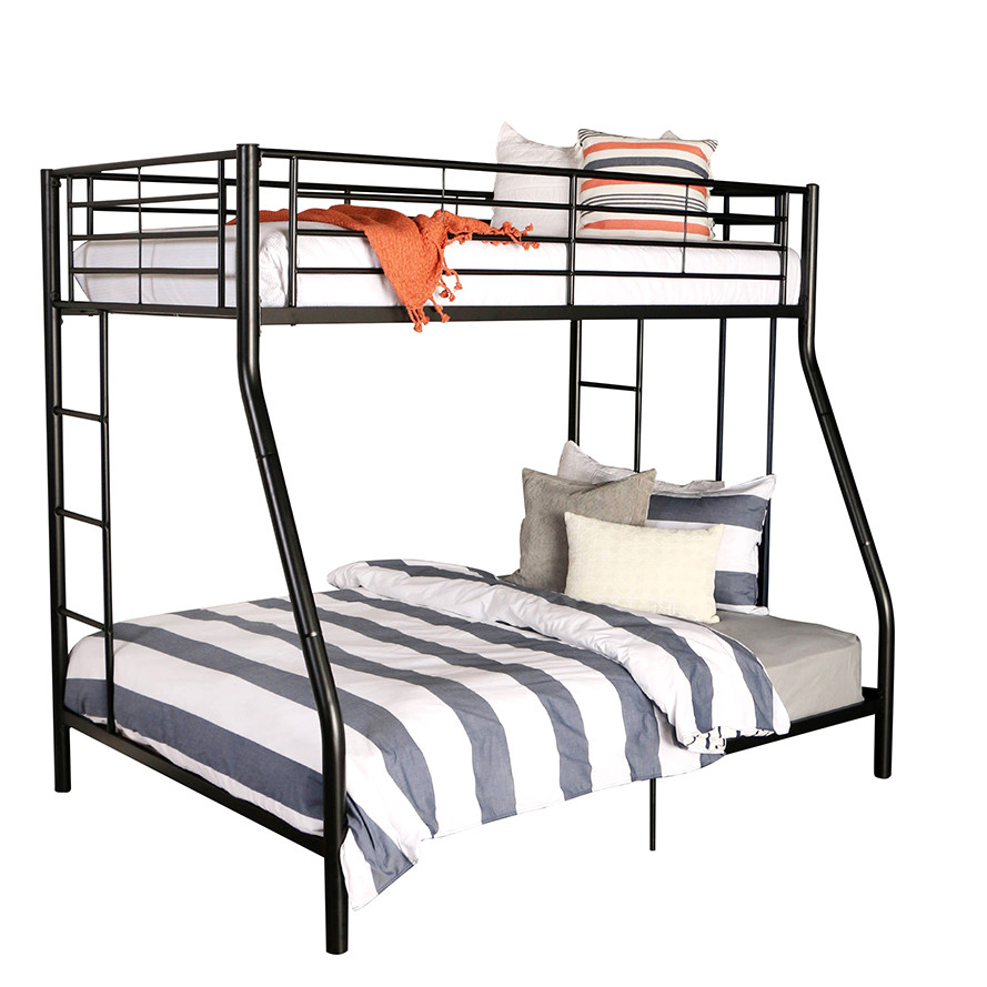 Mildew Proof Stable Steel Tube Student Bunk Bed , Dorm Style Bunk Beds