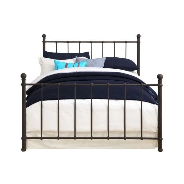 1.2mm Hotel ODM Wrought Iron Double Bed
